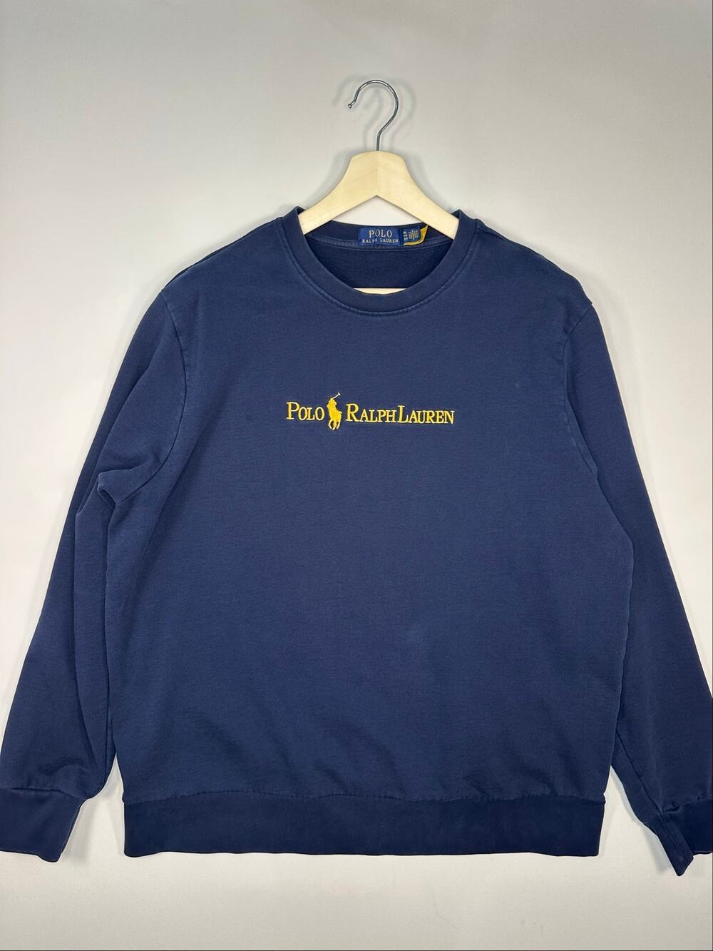Polo Ralph Lauren Crewneck Sweatshirt with Embroidered Logo Size Extra Large